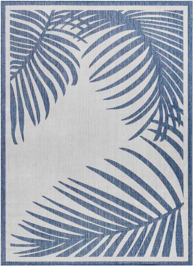 Tescott Coastal Navy/Ivory Area Rug