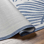 Tescott Coastal Navy/Ivory Area Rug