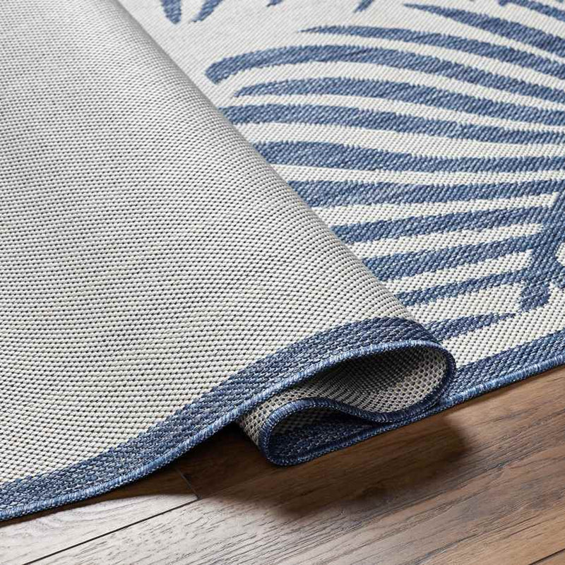 Tescott Coastal Navy/Ivory Area Rug