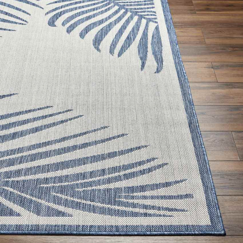 Tescott Coastal Navy/Ivory Area Rug