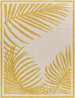Tescott Coastal Mustard/Ivory Area Rug