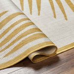 Tescott Coastal Mustard/Ivory Area Rug