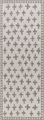 Thornhill Global Cream/Dark Brown Area Rug