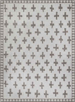 Thornhill Global Cream/Dark Brown Area Rug