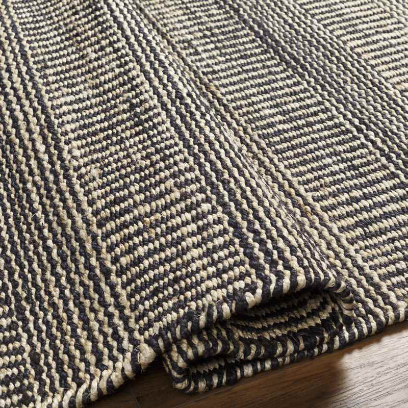 Cylinder Rustic Dark Brown/Black Area Rug