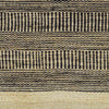 Cylinder Rustic Dark Brown/Black Area Rug