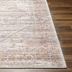 Vanceburg Traditional Brown Washable Area Rug