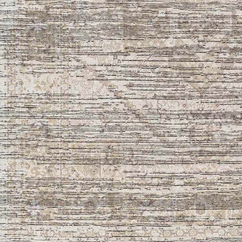 Vanceburg Traditional Brown Washable Area Rug