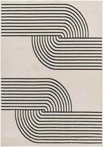 Burnside Modern Beige Area Rug