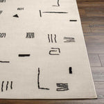 Burrell Modern Beige Area Rug
