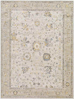 Falls Traditional Ivory Area Rug
