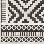 Bushong Modern Black Area Rug
