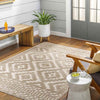 Bushong Modern Brown Area Rug