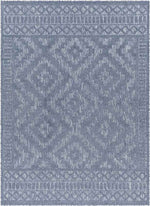 Bushong Modern Medium Denim Area Rug