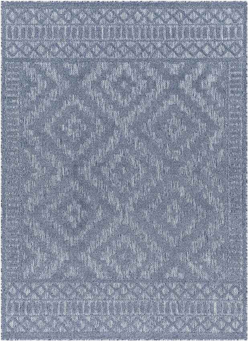 Bushong Modern Medium Denim Area Rug