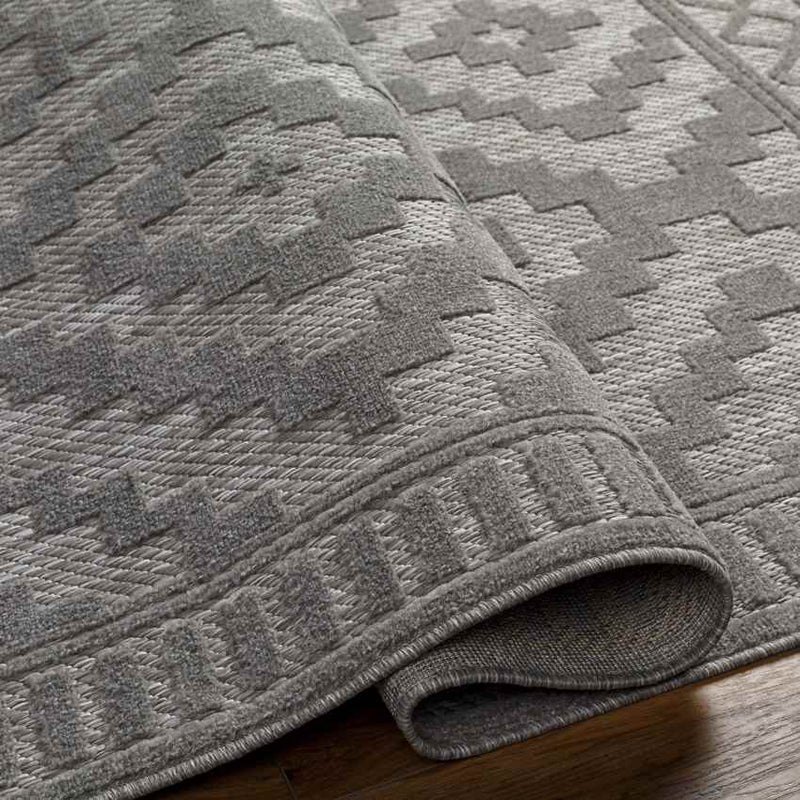 Bushong Modern Taupe Area Rug