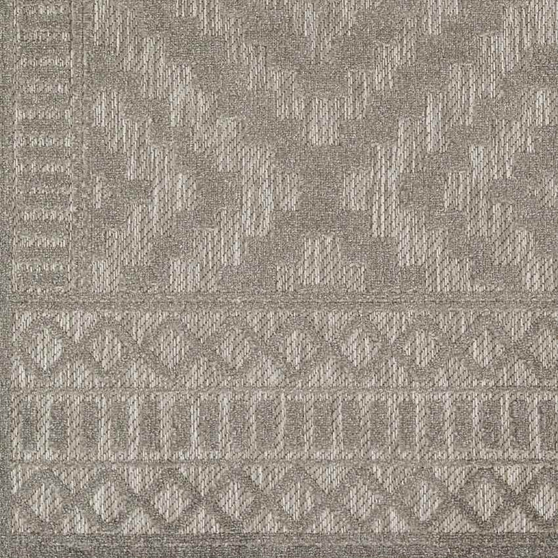 Bushong Modern Taupe Area Rug