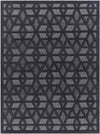Bushton Modern Black Area Rug