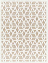 Bushton Modern Brown Area Rug
