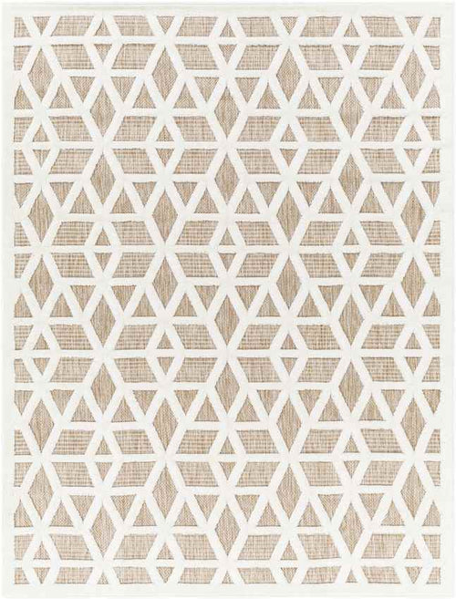 Bushton Modern Brown Area Rug