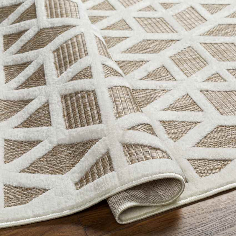 Bushton Modern Brown Area Rug