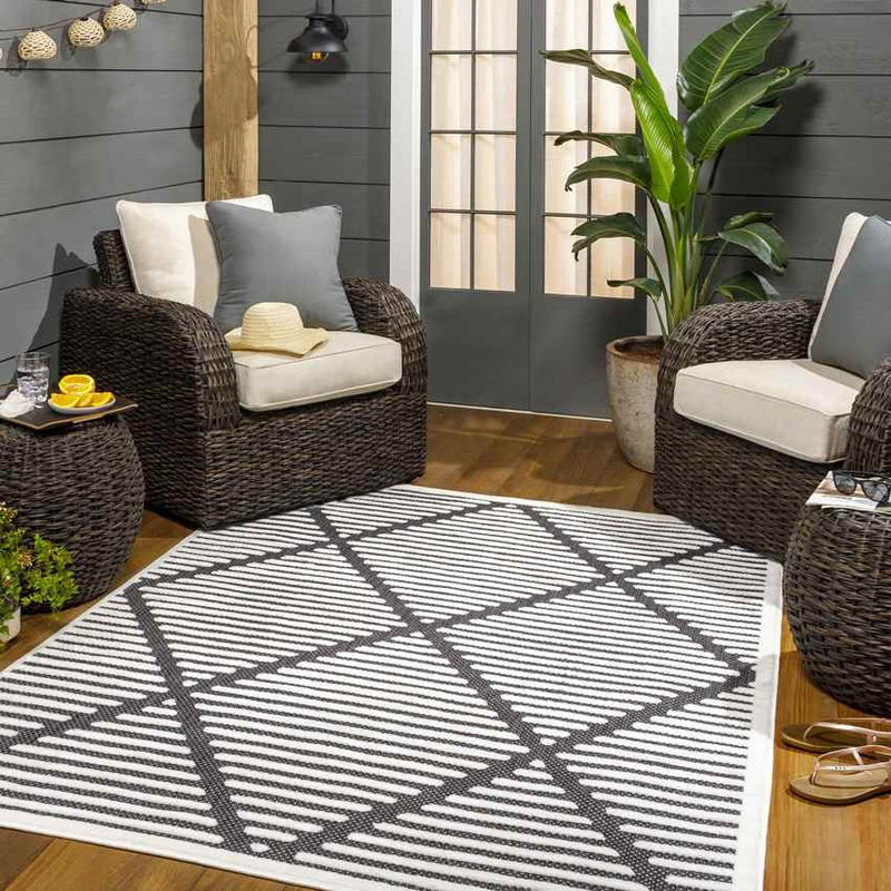 Calvert Modern Charcoal Area Rug