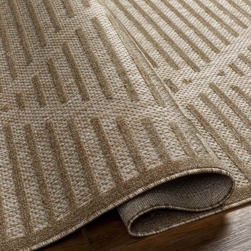 Calvert Modern Brown Area Rug