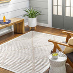 Calvert Modern Beige Area Rug
