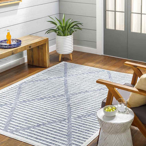 Calvert Modern Denim Area Rug