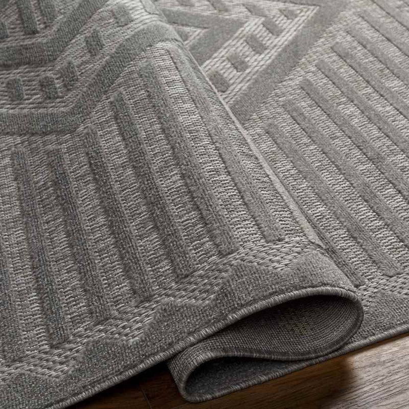 Campton Modern Medium Gray Area Rug