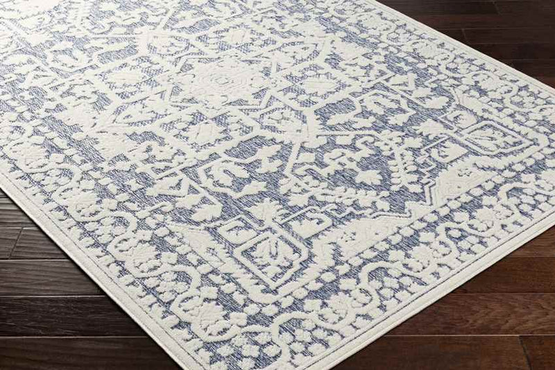 Cascade Modern Denim Area Rug