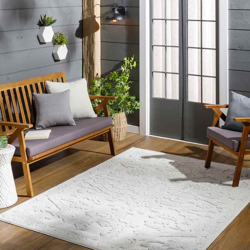 Castalia Modern Ivory Area Rug