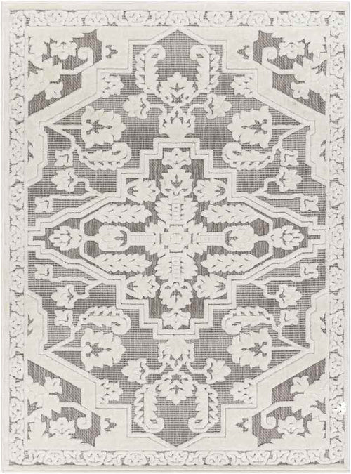 Castalia Modern Ivory/Light Brown Area Rug