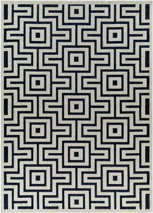 Chanute Modern Denim Area Rug