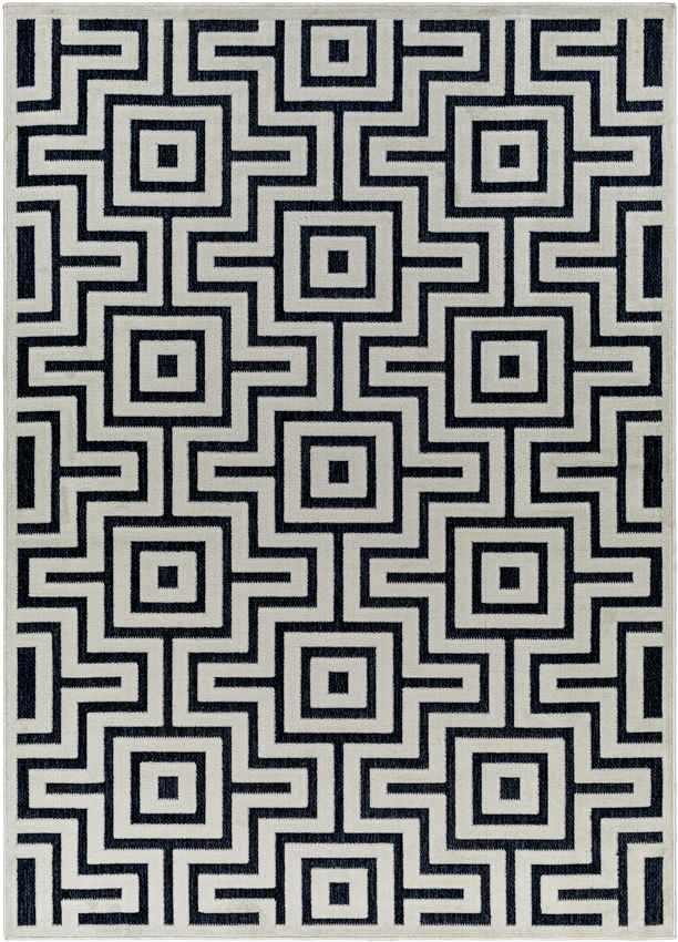 Chanute Modern Denim Area Rug