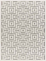 Chanute Modern Ivory/Light Brown Area Rug