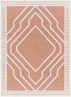 Cheney Modern Burnt Orange Area Rug