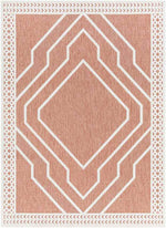 Cheney Modern Burnt Orange Area Rug