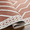 Cheney Modern Burnt Orange Area Rug