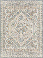 Wakefield Traditional Beige Washable Area Rug