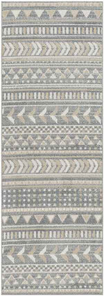 Wamego Global Light Denim Washable Area Rug