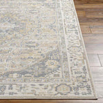 Wathena Traditional Beige Washable Area Rug