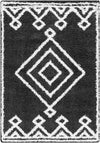 Blaine Modern Black Area Rug
