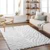 Boomer Modern Light Gray Area Rug