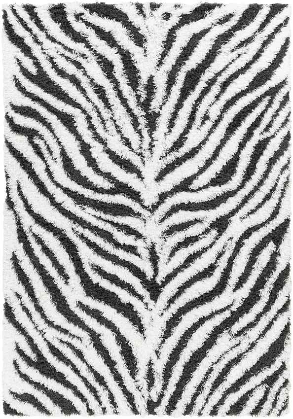 Boomer Modern Black Area Rug