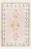 Lloyd Traditional Blush/Cream Area Rug
