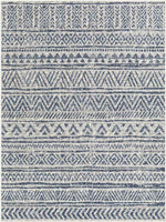 Coralville Global Dark Blue Area Rug