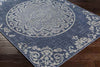 Deep River Cottage Dark Blue Area Rug