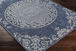 Deep River Cottage Dark Blue Area Rug