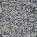 Deep River Cottage Dark Blue Area Rug